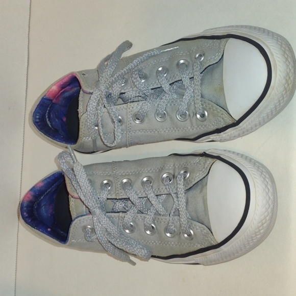 CONVERSE Gray reverse Galaxy size 8 and 1/2 women's - Picture 2 of 12